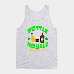 St.Patricks Bottle Royale Funny Design Tank Top